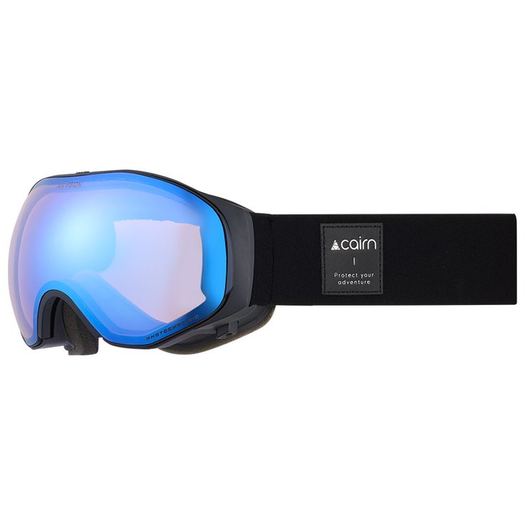 Cairn Skibrille Air Vision Otg Evolight Nxt® Mat Black Blue Präsentation