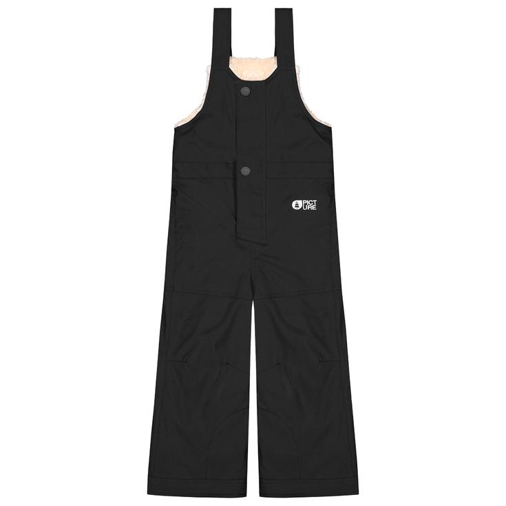 Picture Skihose Snowy Toddler Bib Black Präsentation