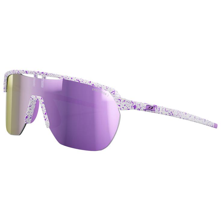 Julbo Sunglasses Frequency Mat Blanc Violet Spectron 3 Overview