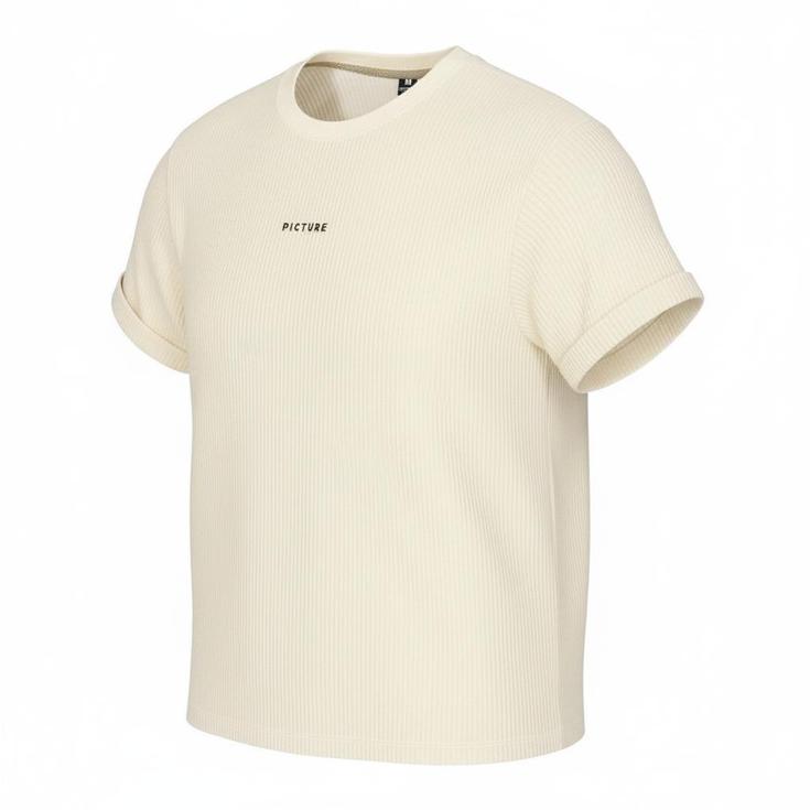 Picture Tee-shirt Kiarra White Cap Gray Présentation