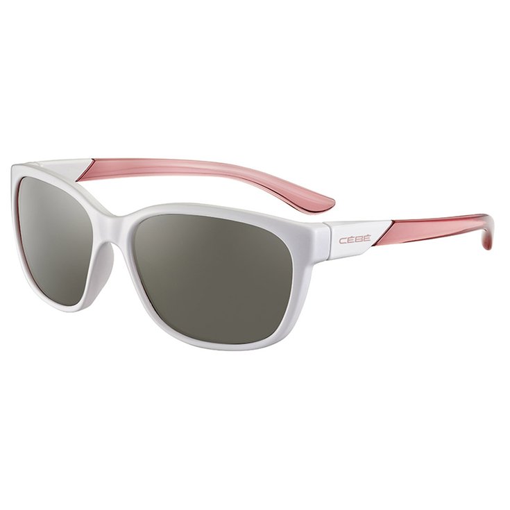 Cebe Sunglasses Ayden Shiny White Translucent Pink Zone Blue Light Grey Cat.3 Overview