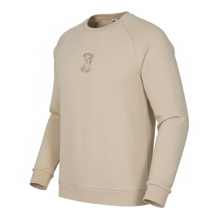 Picture Sweat Terra Crew Plaza Taupe Présentation