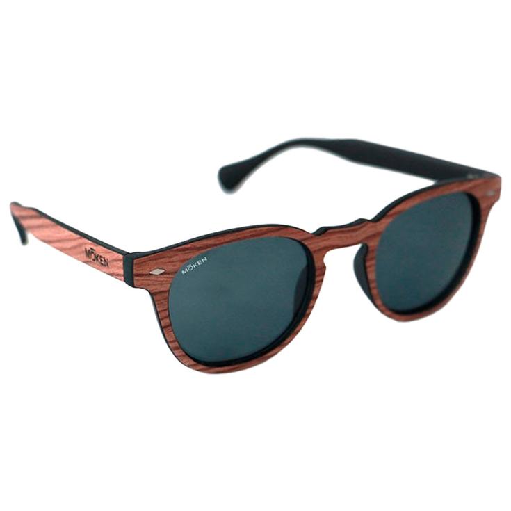 Moken Vision Occhiali da sole Woody Redwood Grey Polarized Presentazione