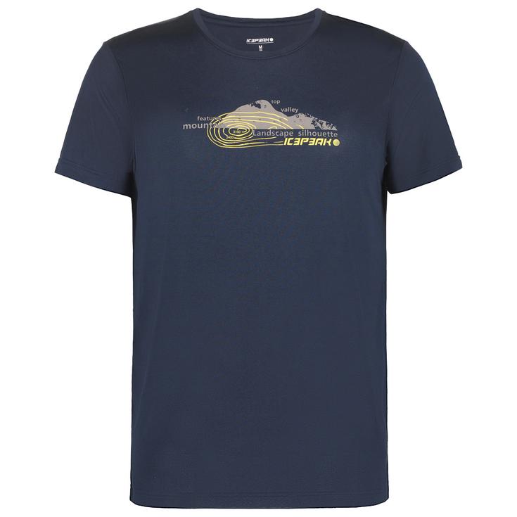 Icepeak Camiseta de trekking Bearden Bleu Fonce Presentación