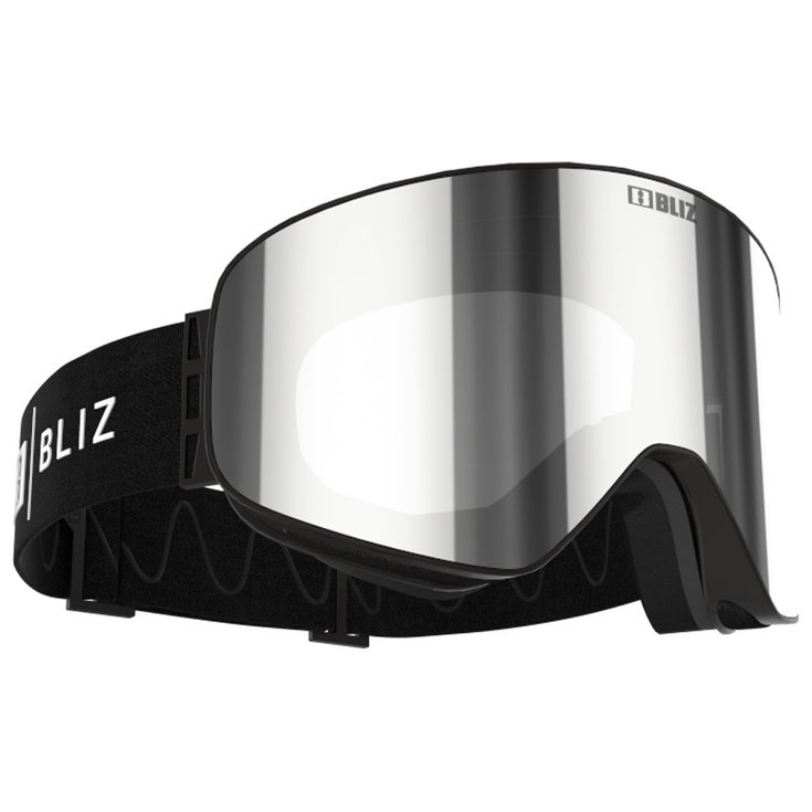 Bliz Goggles Flow Matt Black Smoke Silver Mirror Overview