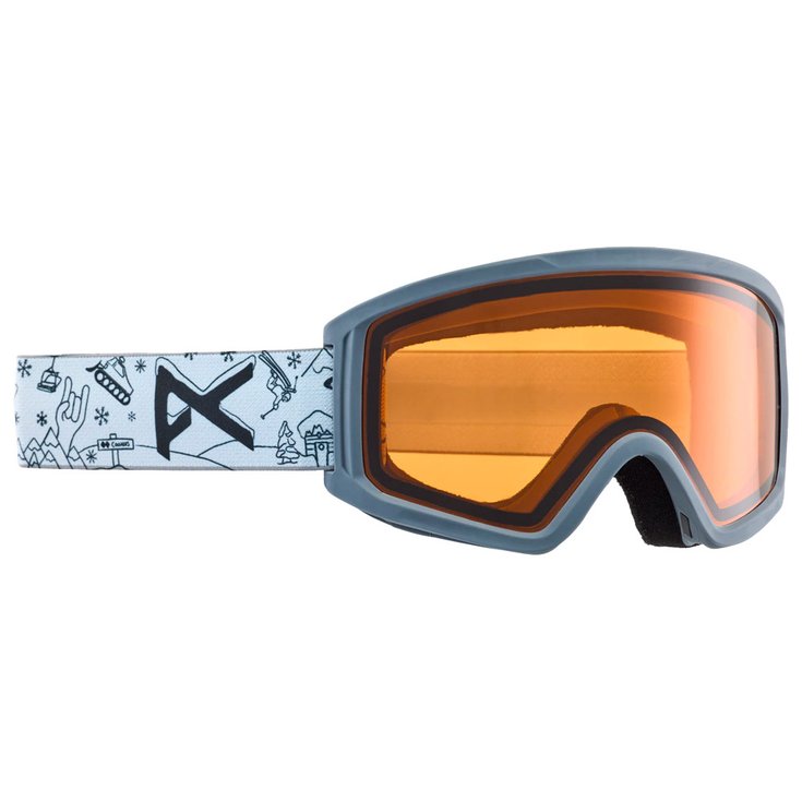 Anon Goggles Tracker 2.0 Resort Doodles Amber Overview