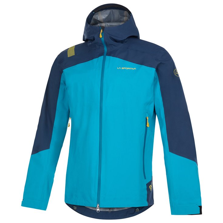 La Sportiva Giubbotto tecnico Sirius Evo Shell Jkt M Crystal - Night Blue Presentazione