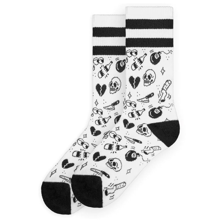 American Socks Socks The Classics Mid High Flash Tattoo Overview