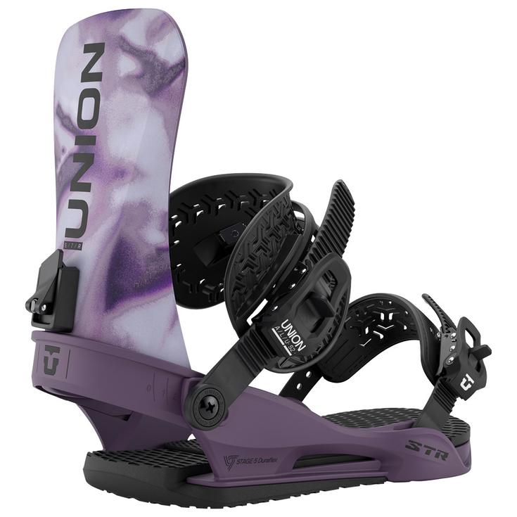 Union Snowboardbindung Str Purple Präsentation