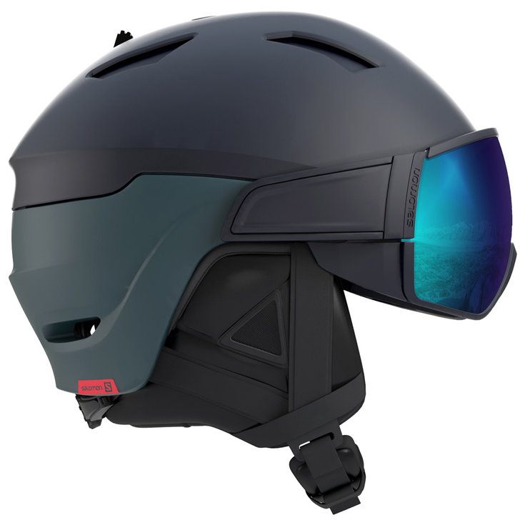 Salomon Visor helmet Driver Dr. Blue/m. Blue/solar S Overview