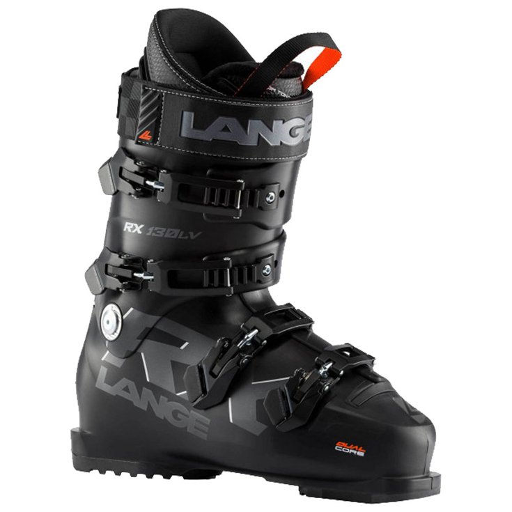 Lange Chaussures de Ski Rx 130 L.v. Black Gunmetal Profil