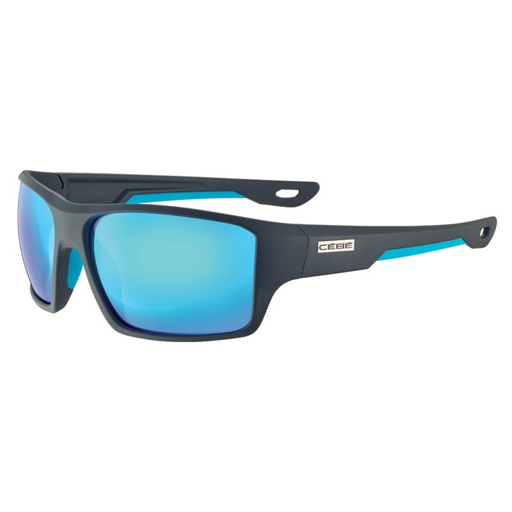Cebe Sunglasses Strickland Soft Touch Grey Blue Zone Grey Cat.3 Overview