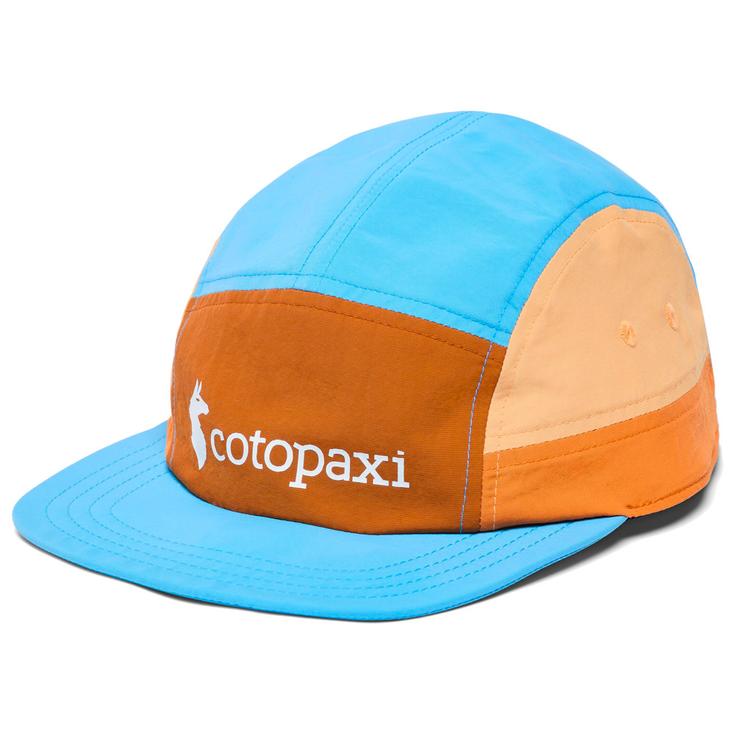 Cotopaxi Cap Cotopaxi Tech 5-Panel Hat Sienna Island Overview