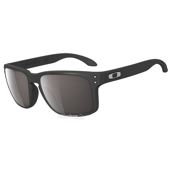Oakley Sunglasses Holbrook Matte Black Warm Grey Overview
