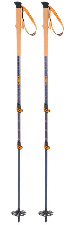 TSL Bâtons de randonnée Alti Alu 3 Cork Mid Twist 95-125 cm Black Orange Présentation