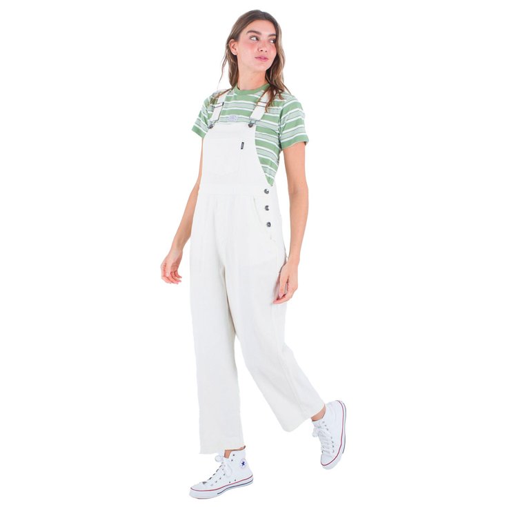 Hurley Pantalón salopette Supply Overalls Whitecap gray Presentación