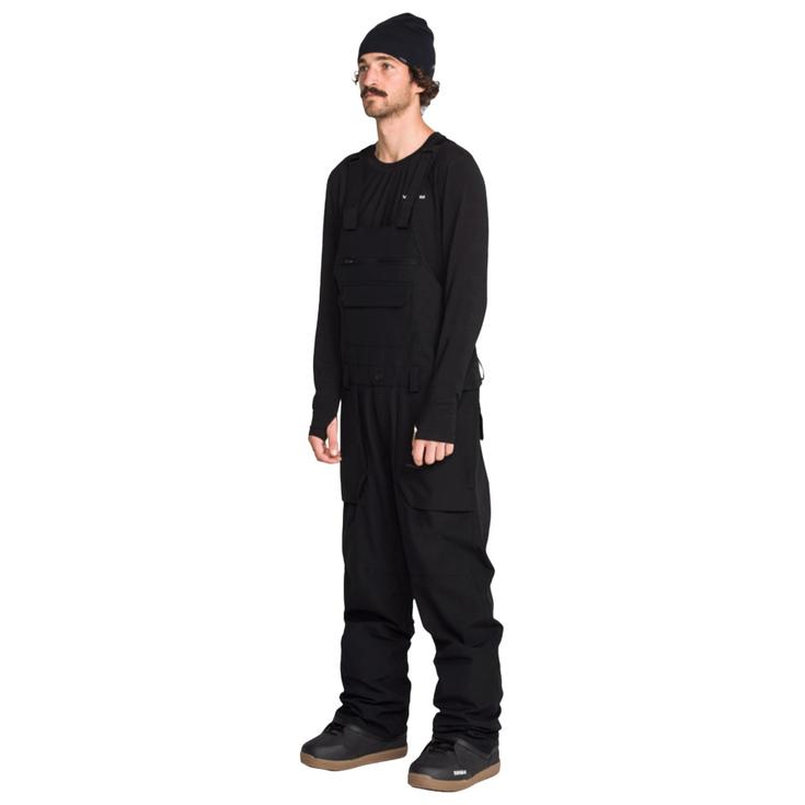 Volcom Pantalon Ski Roan Bib Overall Black Présentation