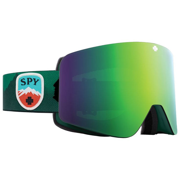 Spy Masque de Ski Marauder Trail Blazer Green HD+ Bronze Green Spectra + HD+ Low Light Persimmon Silver Spectra Présentation
