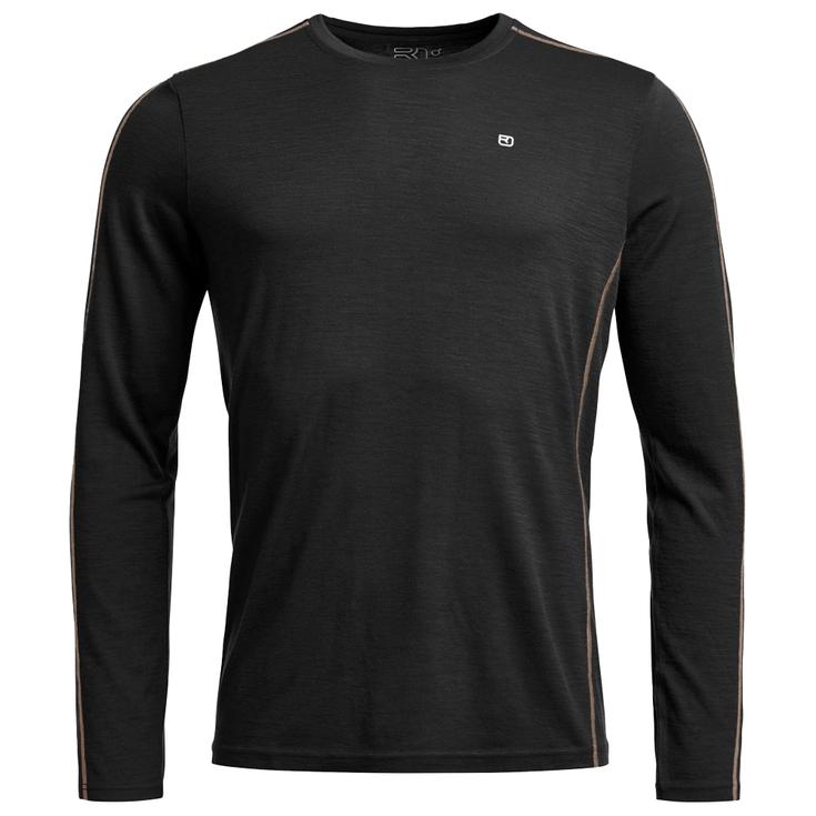 Ortovox 185 Rock'n'wool Long Sleeve M Black Raven 