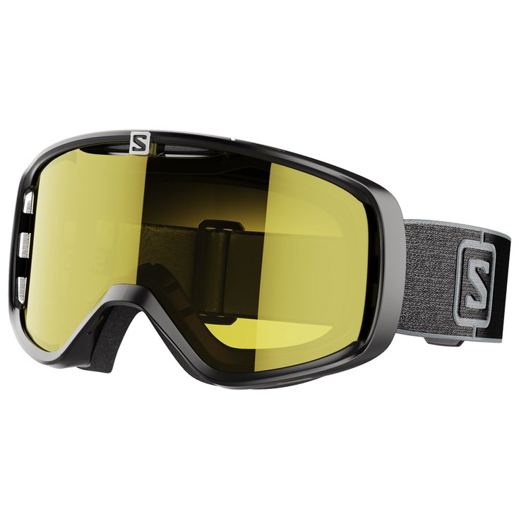 Salomon Masque de Ski Aksium Access Black Grey/low Light Présentation