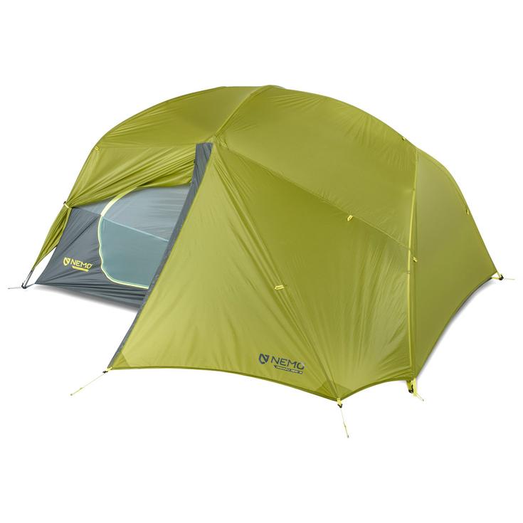 Nemo Tent Dragonfly Osmo 3P Birch Bud Goodnight Gray Voorstelling