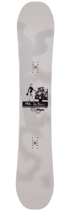 Yes Snowboard plank Typo Voorstelling