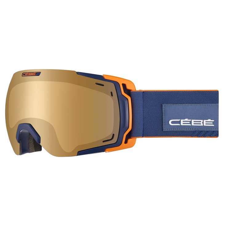 Cebe Goggles Fateful Matt Dark Blue Orange Nxt Vario Perfo Amber Flash Mirror Cat 1-3 Overview
