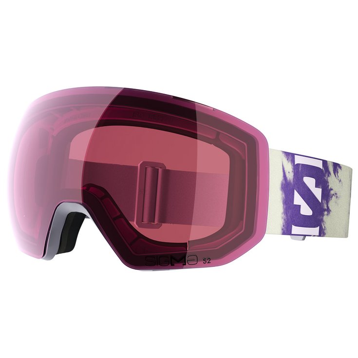 Salomon Skibrillen Radium Pro S Evening Haze Sigma Silver Pink + Sigma Light Blue Voorstelling
