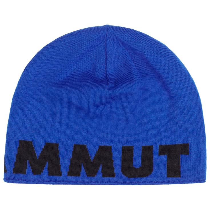 Mammut Beanies Logo Beanie Eiger Blue Black Overview