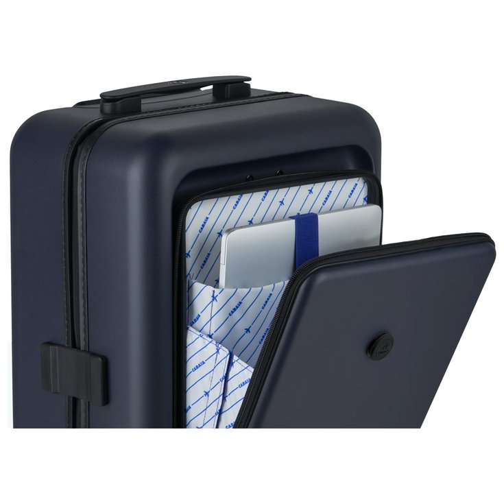 Cabaia Valigia Traveler 40L Charles de Gaulle Dettaglio Cabaia Valigia Traveler 40L Charles de Gaulle Dettaglio