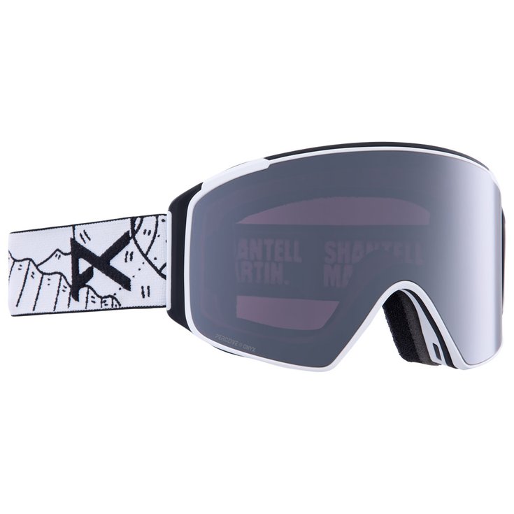 Anon Goggles M4S Cylindrical MFI Shantell Martin Perceive Sunny Onyx + Perceive Cloudy Burst Overview