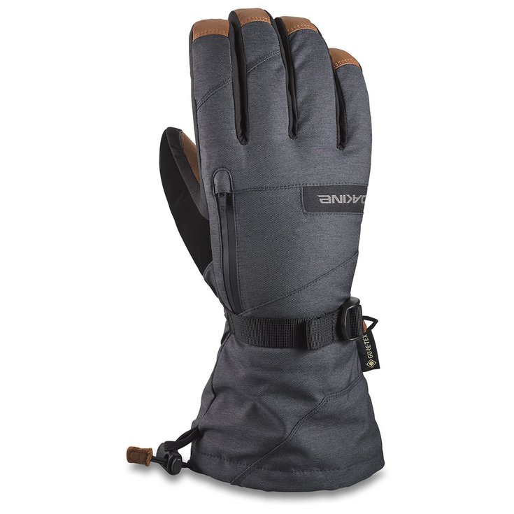 Dakine Gloves Leather Titan Gore-tex Glove Carbon Overview