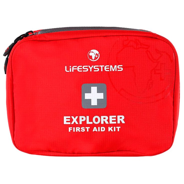 Lifesystems Premiers Secours Explorer First Aid Kit Red Présentation