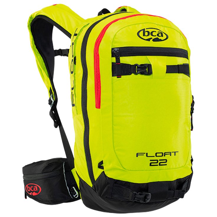 BCA Mochila airbag Float 22 2.0 Radioactive Lime Black Presentación