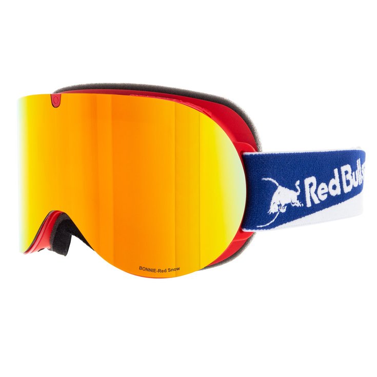 Red Bull Spect Masque de Ski BONNIE-010 redred snow - orange with red Présentation