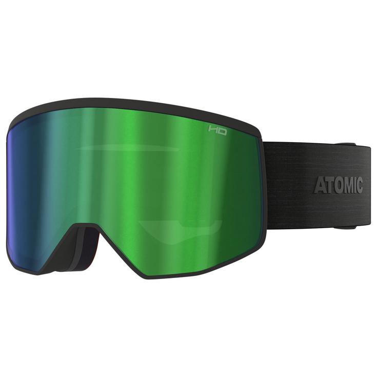 Atomic Skibrillen Four Pro L Hd All Black Green Hd Voorstelling