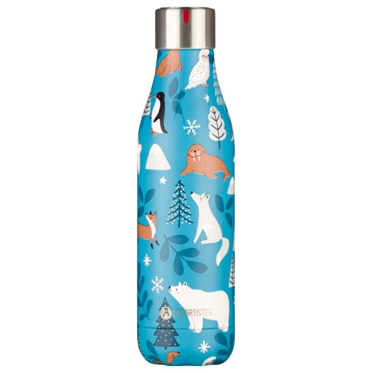 Les Artistes Paris Trinkflasche Bouteille 500 ml Polar Präsentation