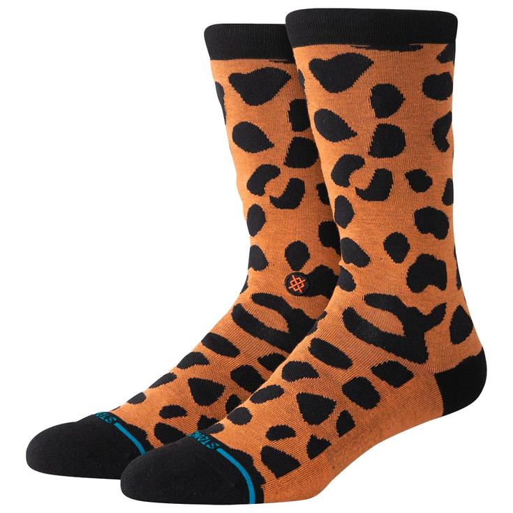 Stance Calze W Crew Sock Animaniac Crew Black Presentazione