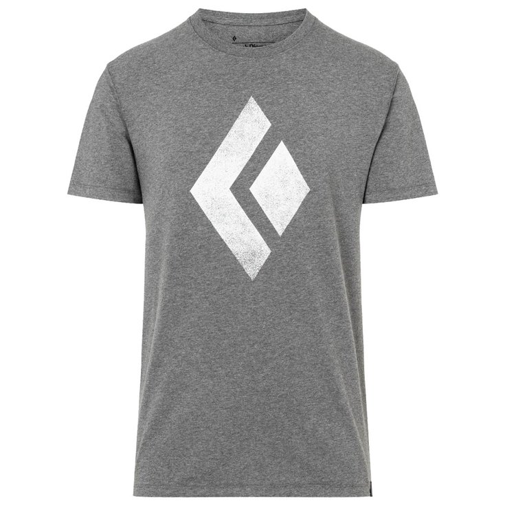 Black Diamond Tee-Shirt M SS Chalked Up Tee Charcoal Heather Overview