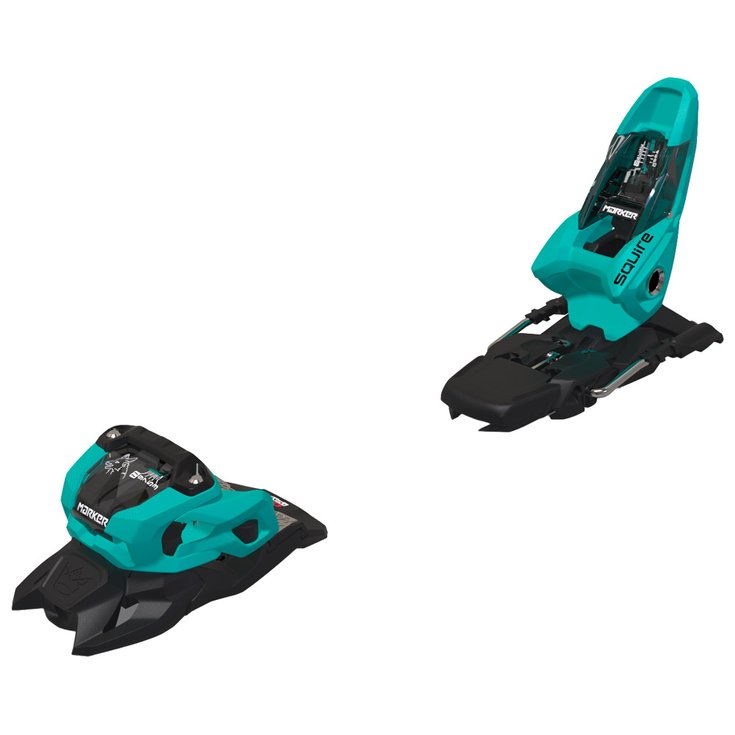 Marker Binding ski Squire 11 90mm Black Teal Voorstelling