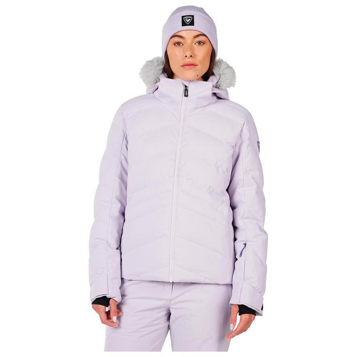 Rossignol Skijassen W Staci Insulated Jacket Galactic Lilac Voorstelling