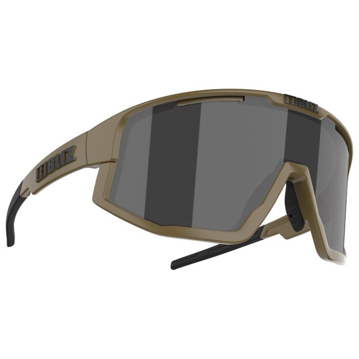 Bliz Occhiali da sole Vision Matte Camo Green Smoke Silver Mirror Presentazione