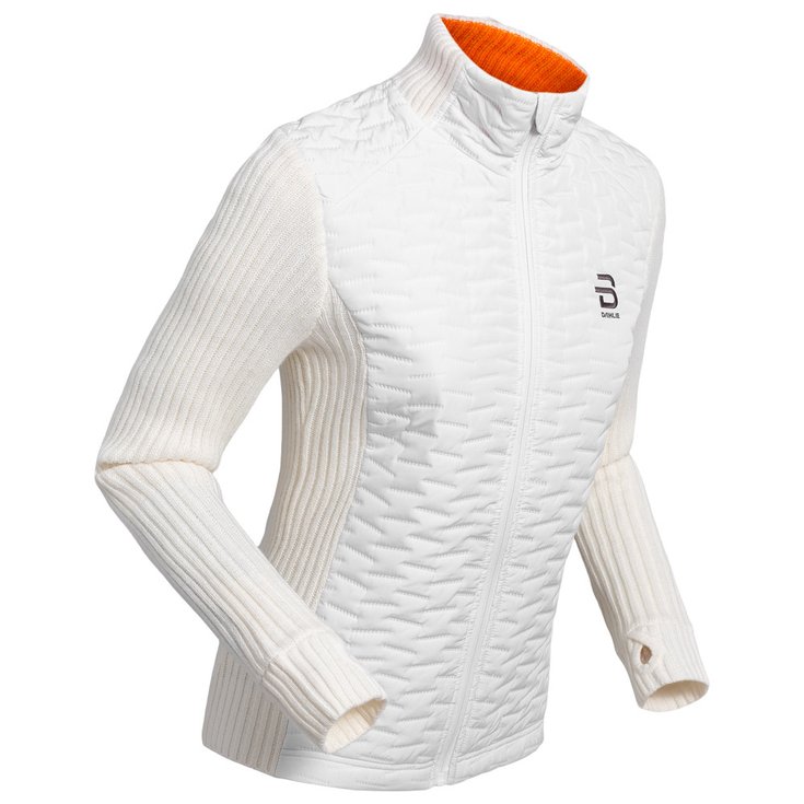 Bjorn Daehlie Fleece Full Zip Comfy Wmn Snow White Overview