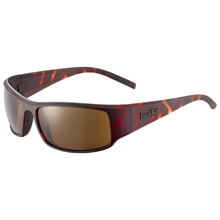 Bolle Sunglasses King Tortoise Matte HD Polarized Brown Overview