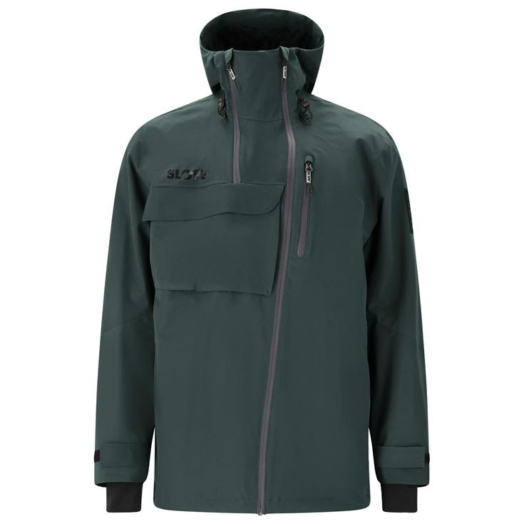 Slope Skijassen Zuko M's Jacket Darkest Spruce Voorstelling