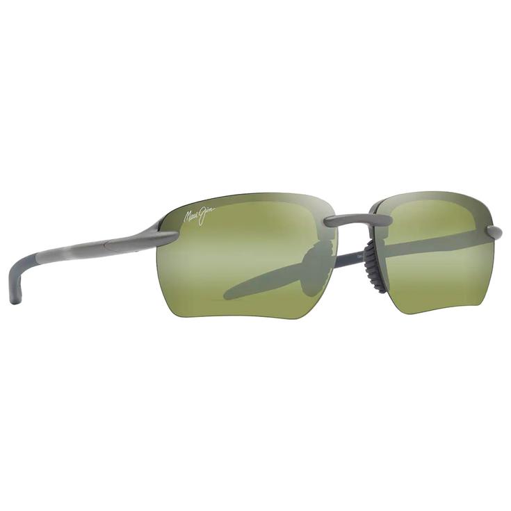 Maui Jim Sonnenbrille Hookipa Ultra G Asian Fit Metal Matte Grey Ht Green Photochromic MauiUltra Präsentation