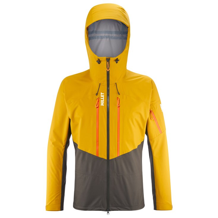 Millet Skijacke M White 3L Jkt Deep Jungle Safran Präsentation