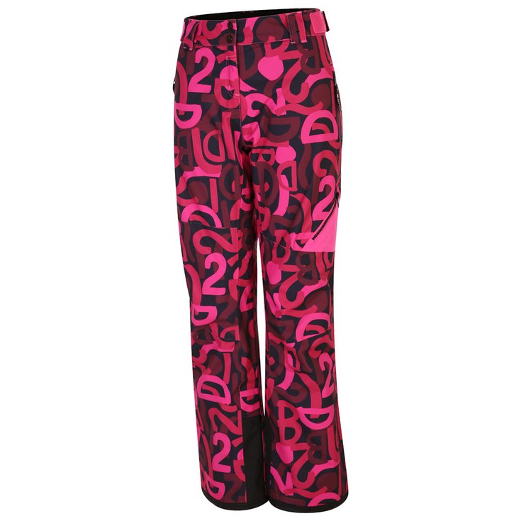 DARE2B Ski pants Ice Pant Pure Pink Graffiti Pink Overview