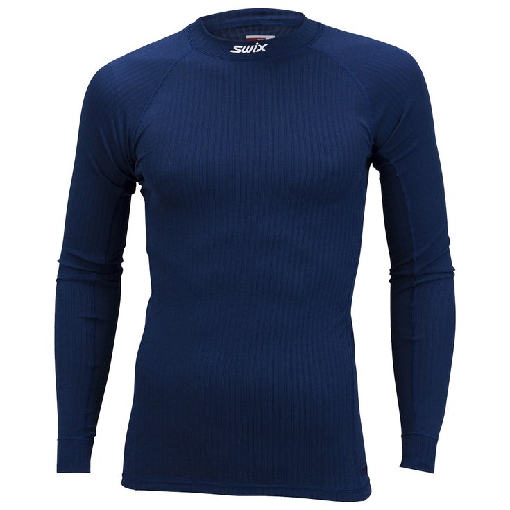 Swix Technische onderkleding noordse ski Racex Bodywear Ls Men Estate Blue Voorstelling