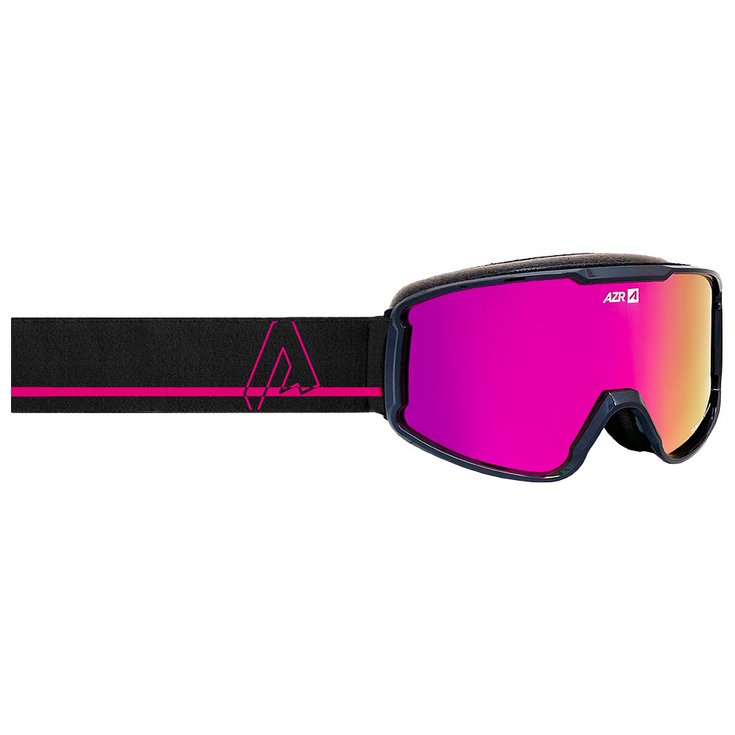 AZR Skibrillen Track Otg Gris Nuit Vernie Full Rose Multicouche Voorstelling